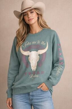 Love for Humanity Couture Sweatshirt – XS Texas Rodeo
